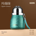 Titanium-covered yuanbao gourd thermos cup fulu cup tea water separation three-drink thermos water cup stew tea cup thermos cup tea set