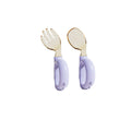Custom logo baby training fork and spoon set - kids' self-feeding dinosaur fork and spoon - baby ppsu fork and spoon