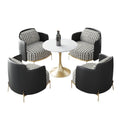 Hotel lobby popular casual sofa beauty salon business reception negotiation table and chairs cafe one table and four chairs slate