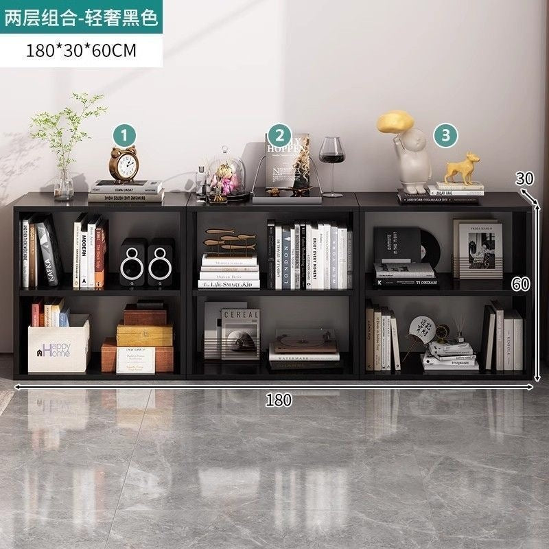 Kalak cabinet bookcase bedroom cabinet bedside display cabinet storage cabinet floor-standing wall plaid living room shelf