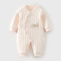 Babibele baby onesie - pure cotton, warm, newborn clothes, quilted romper, baby bodysuit, sleepsuit (unisex)