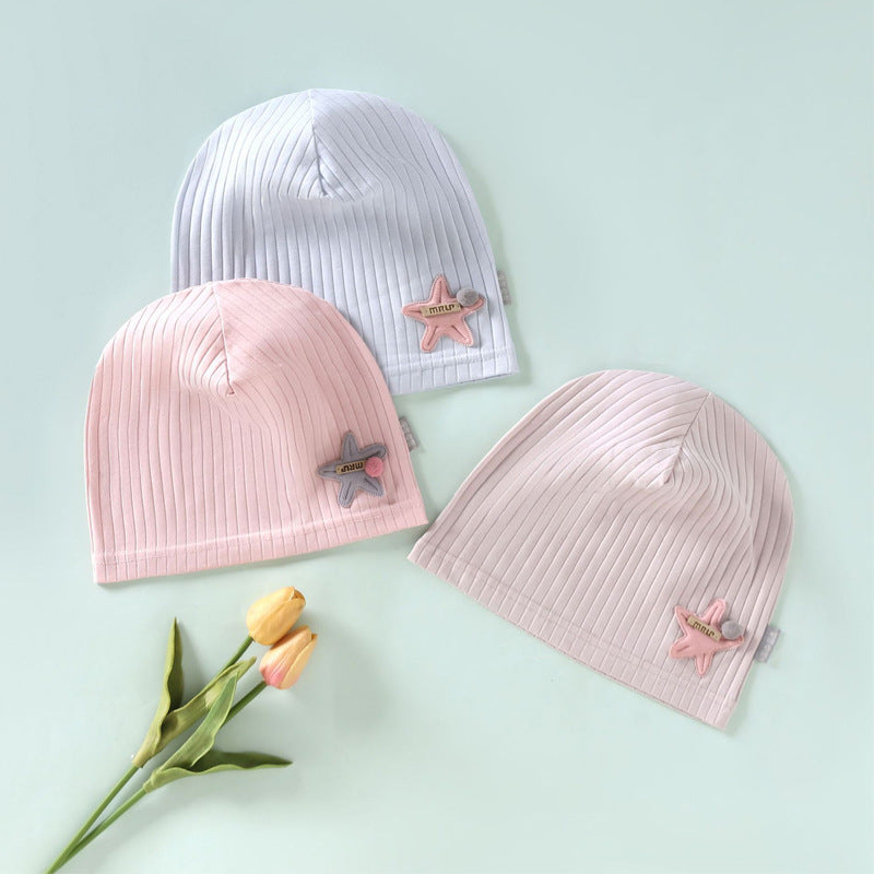 Postpartum hat - cute spring/summer 95% cotton maternity cap, pregnancy headband, headscarf, windproof, autumn/winter trendy style for new mothers