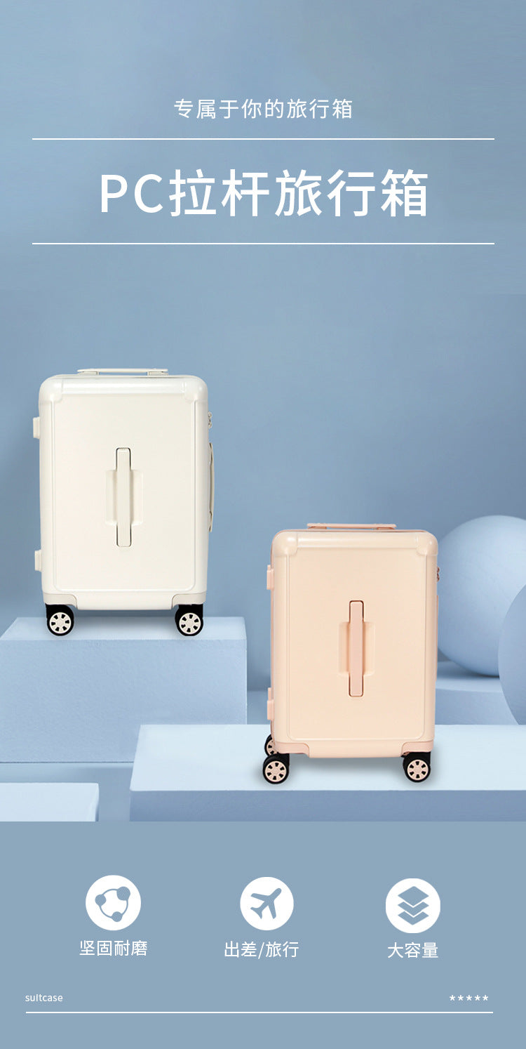 Obox thickened aluminum frame trolley case universal wheel large capacity suitcase overseas checked toolbox luggage