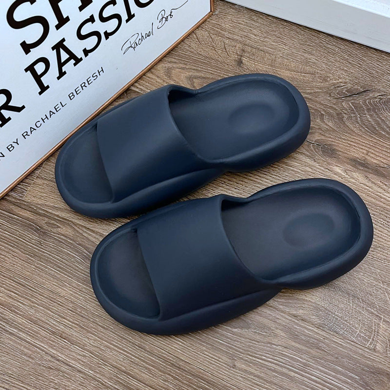New eva cloud slippers - summer indoor anti-slip slippers, bathroom odor-resistant soft sole outdoor sandals for men
