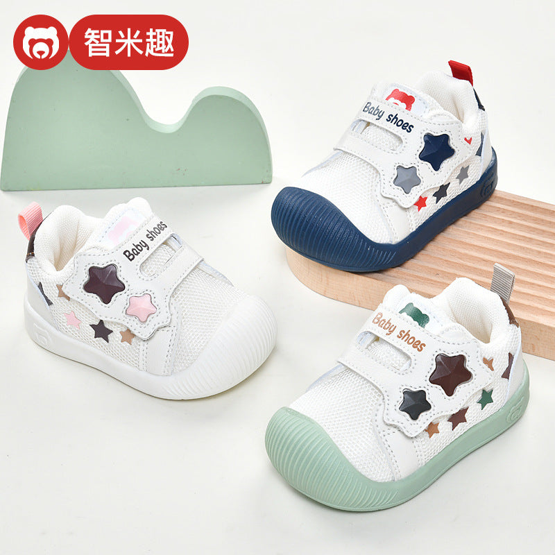 Toddler shoes for boys, spring and autumn, 0-1-2 years old, soft sole infant shoes, children's shoes, infant and toddler shoes for girls