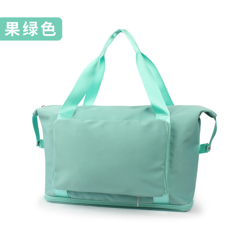 New Women's Lightweight Tote Bag Large Capacity Sports Yoga Fitness Bag Foldable Mountaineering Hiking Travel Bag