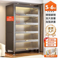 Six layers, 5 doors [length 60, width 32, height 183.5cm] gray