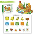 Happy farm puzzle magnetic building blocks 44pcs
