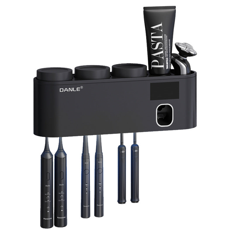 UV toothbrush sterilizer Smart sterilization cup Brushing cup holder Wall-mounted electric mouthwash cup rack