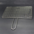 Household outdoor grilled fish clip grilled fish net barbecue net barbecue fish clip net clip stainless steel utensils rectangular splint