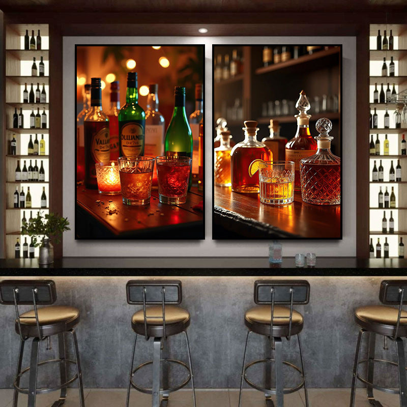 Bar luminous decorative painting ktv box atmosphere led hanging painting nightclub club trend creative neon mural