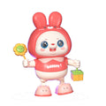Infant & toddler light-up musical swinging bunny dancing educational early learning soothing toy - sound & motion - perfect birthday gift for boys & girls