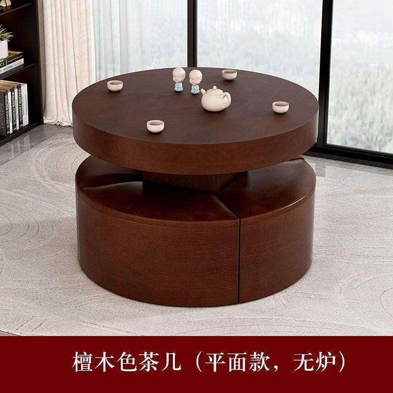 Rock slab kung fu coffee table small apartment for home fire stone tea table intelligent fully automatic small all-in-one tea table and chair combination