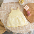 Infant and toddler summer clothing, lightweight rompers, baby onesies, stylish outfits, full-month celebration dresses, princess-style 100-day celebration gowns, summer clothes