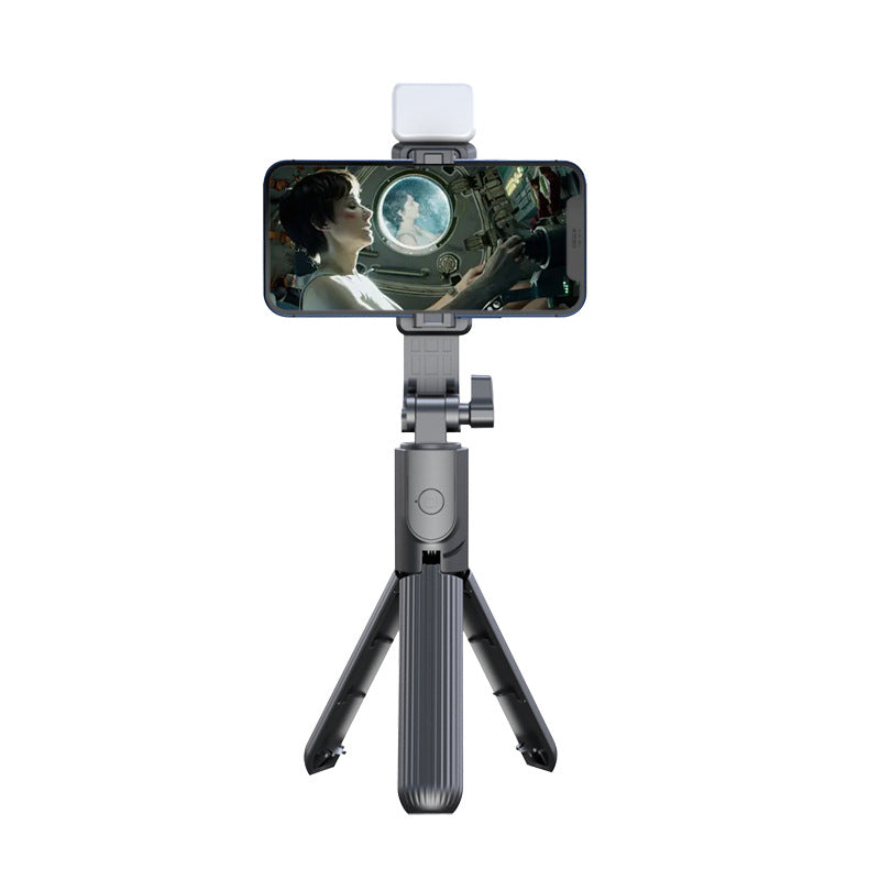 in stock selfie stick tripod anti-shake handy gadget fill light portable bluetooth remote control mobile phone holder handheld