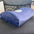 Customized sponge cushions with customized corporate logo gifts memory foam pillows office waist cushions