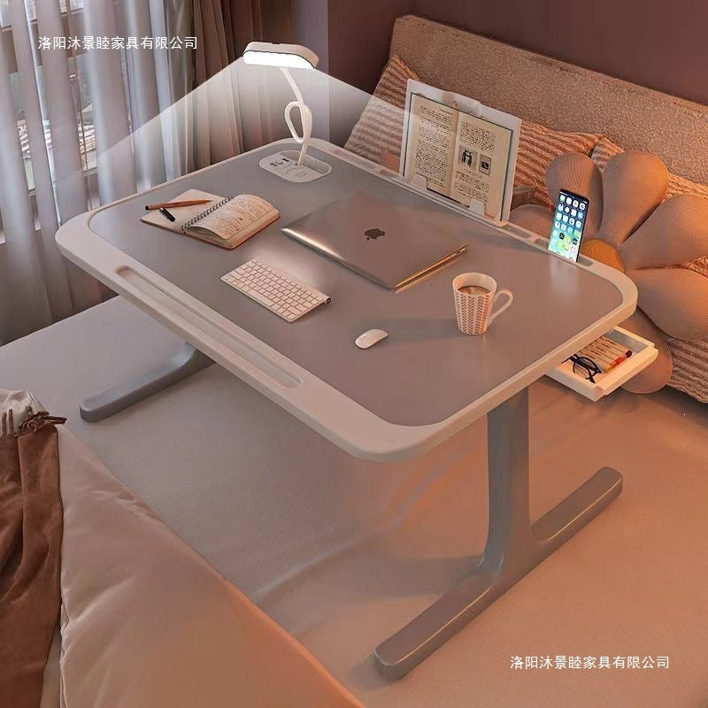 Dormitory foldable desk adjustable table bed small table bay window small table dormitory student for home lazy computer desk