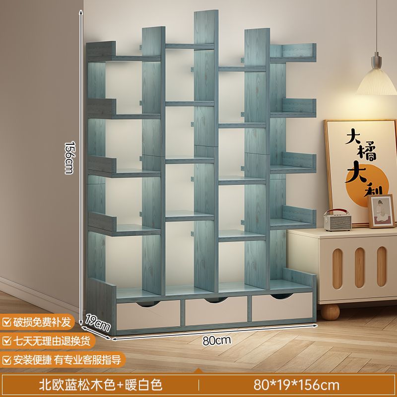 Bookshelf floor-standing storage rack simple small bookshelf for homepopular book storage rack display shelf living room storage rack