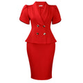 D625 european and american  cross-border  summer new arrival elegant plus size women's lapel african fashion suit