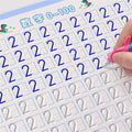Kindergarten grooved drawing paper book - children's pen control training, ages 3+, beginner's copybook, line drawing & coloring book