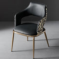 Luxury dining chair - modern minimalist casual study makeup stool - designer high-end villa italian restaurant chair