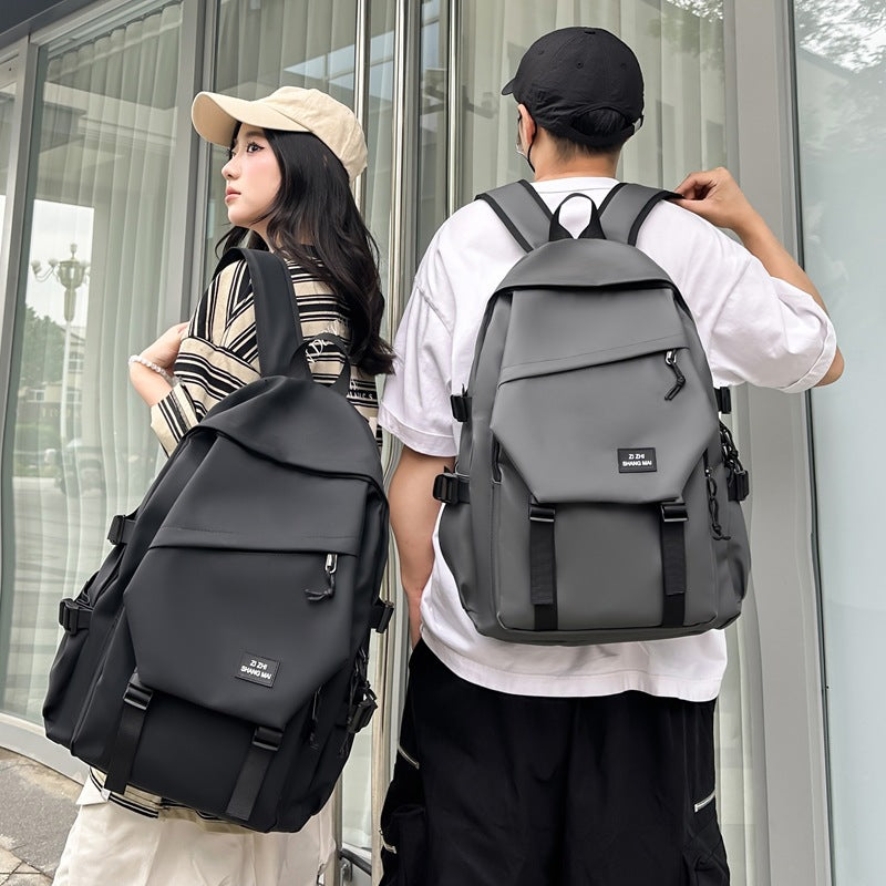 New versatile leisure trend backpack large capacity boys and girls school bag portable travel business backpack