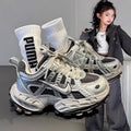 Girls' tank top dad sneakers,  spring/autumn new collection, boys' athletic shoes, lightweight kids' trendy brand pink running shoes
