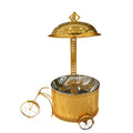 supply of wedding hotel stainless steel golden 8l thermal pot buffet catering thermal pot banquet car equipment