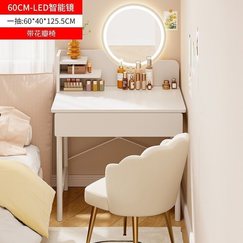 Minimalist modern vanity table for small apartments - new arrival! stylish makeup desk for rent, bedroom bedside small vanity table