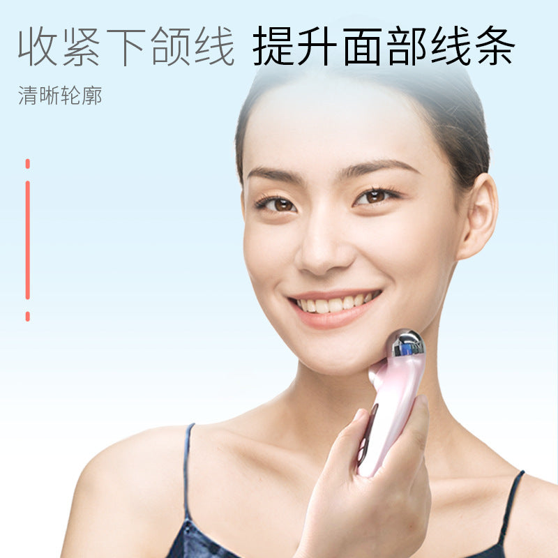 New roller puller Manual 2-wheel massager Facial lift Beauty facial thin face massager Cross-border no