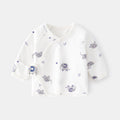 White (blue ear elephant design half-back)