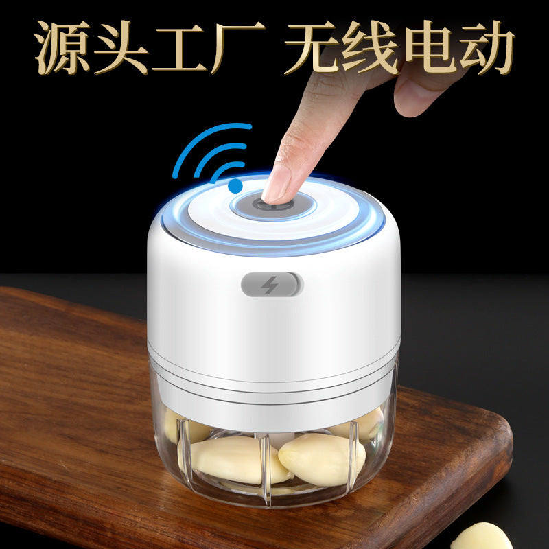 Baby, baby food aid, cooking machine, electric garlic puree, grinder, electric garlic masher, garlic grinder, garlic beating