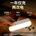 Human body sensor night light smart charging bedroom bedside voice control for home wireless aisle corridor cabinet night light