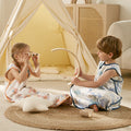 Baby sleeping bag summer thin gauze bamboo cotton kids one-piece vest baby anti-kick quilt