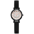 New arrival ultra-thin women's small dial watch alloy luxury quartz watch plaid silicone strap fashion watch watch