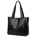 new arrival shoulder bag pu texture women's bag casual large capacity bag fashioneasiest for matchsatchel tote bag