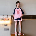 Girls' summer outfit  new trendy summer clothes kids casual children's wear girls' big kids stylish sportswear summer style