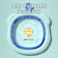 Baby foldable washbasin can be hung footbath newborn kids wash butt special baby for home small basin