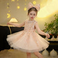 Girls' summer dress - new  styles: chic sleeveless sequin princess dress for little girls, perfect for birthdays