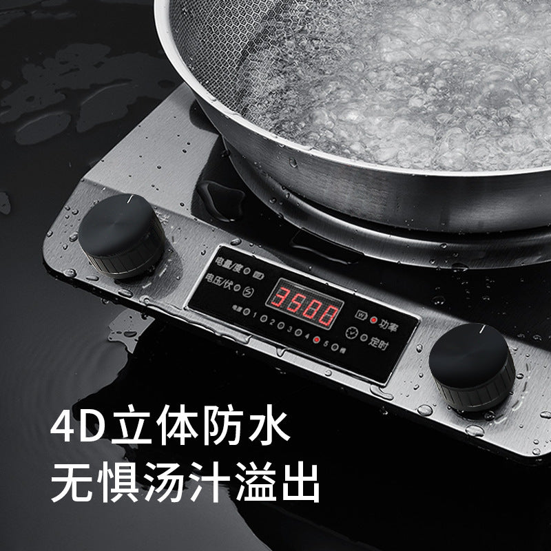 New arrival induction cooker for home concave surface high power 3500w cooking electric cooking pot concave induction cooker gift wholesale