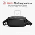 hot-selling chest bag work clothing portable shoulder bag rfid anti-theft mobile phone bag multi-functional shoulder crossbody bag
