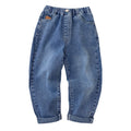 Boys' spring/autumn jeans - new  collection - kids' pants - mid-to-large size - loose fit - korean style - trendy