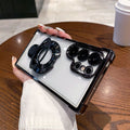 Samsung s25 ultra phone case, compatible with s26, transparent four-corner magnetic kickstand case, note20, export a37
