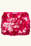 Amazon's new hot girl sequin skirt for women in autumn cross-border fashion sequinsexy short skirt pure color