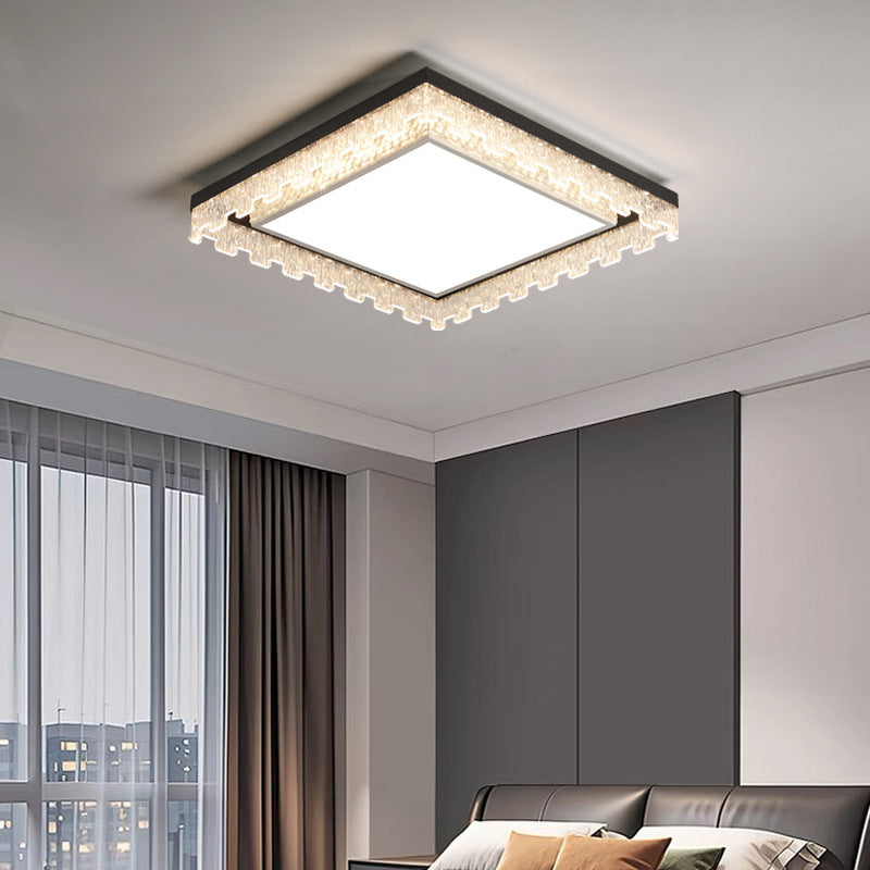 Living room light Italian minimalist atmosphere 2025 new headlight light luxury led ceiling light whole house lighting hall main light