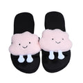 Plus size women's slippers for export, spring/summer 2024 new collection: elephant-themed chunky platform wedge slides, cartoon casual flip-flops