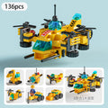 [6-in-1 building blocks] engineering series