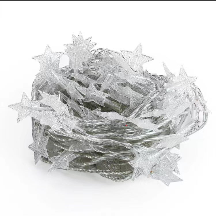 LED star bubble ball camping bubble light string festive christmas garden decoration ambient light gift box bouquet decoration