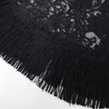 spring elegance tassel patchwork mesh silm hip skirt cross-border elegant work clothingdresses