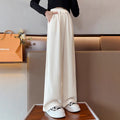 Girls' wide-leg pants - spring/autumn collection - mid-to-large size - long pants - spring collection for older girls - kids' casual pants - children's sweatpants